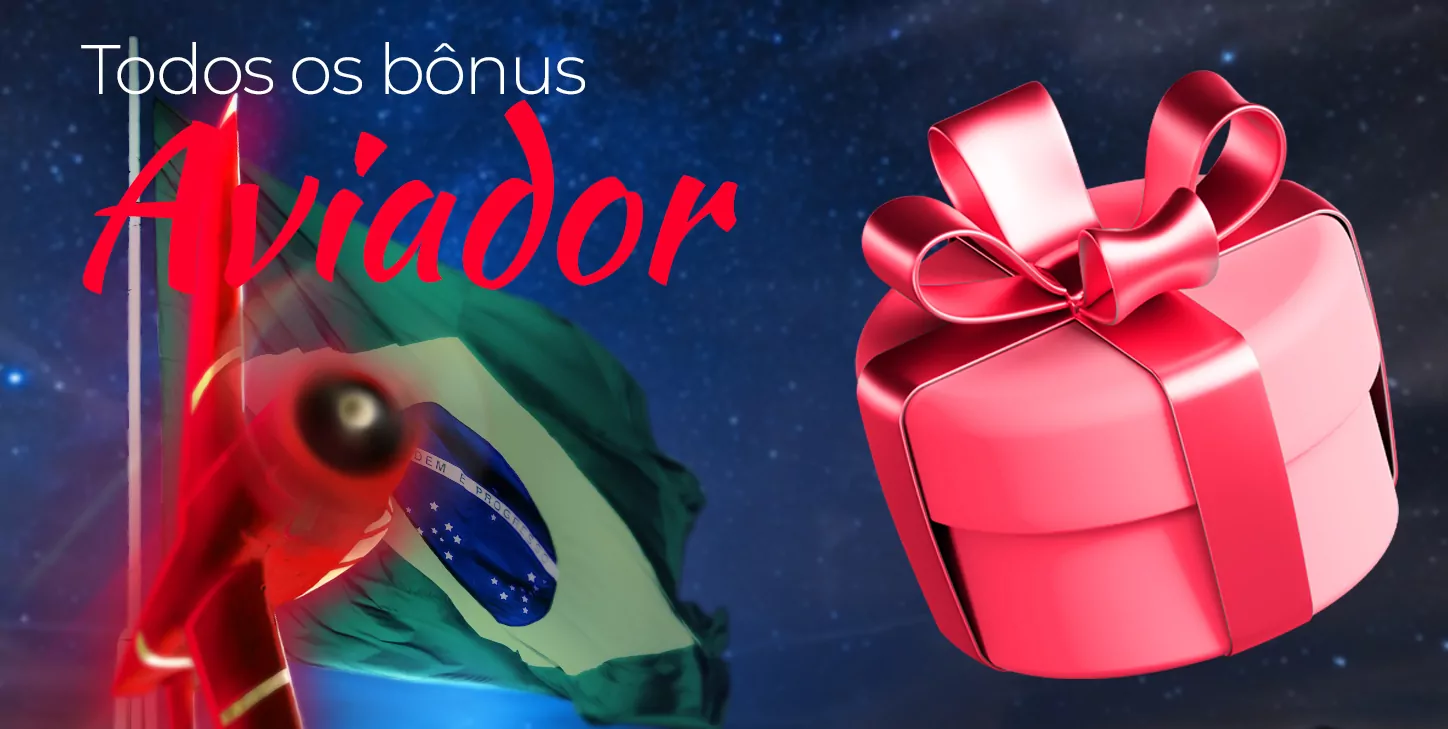 Bônus Aviator 1 Todos os bónus que estão disponíveis para os fãs do jogo online Aviator