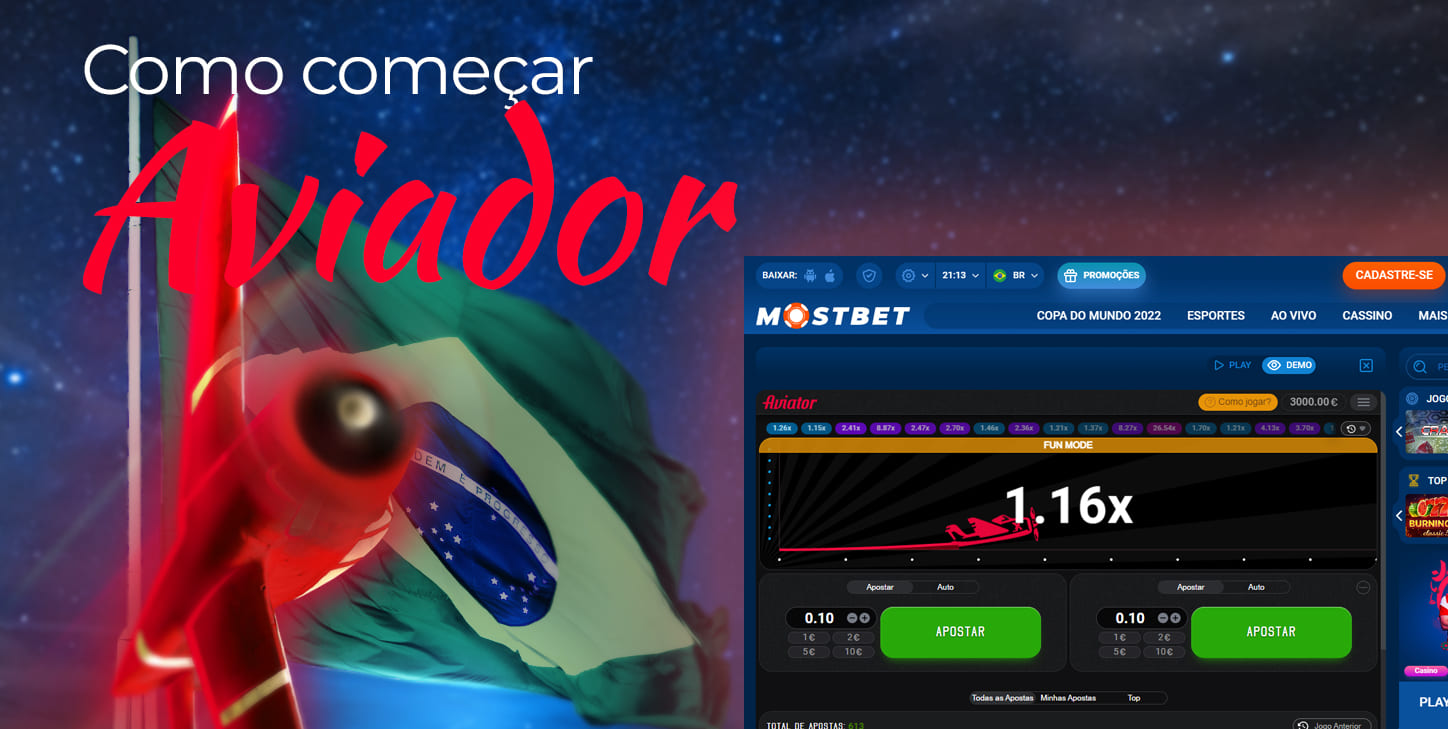 Mostbet Aviator: Jogue Online no Brasil 2023