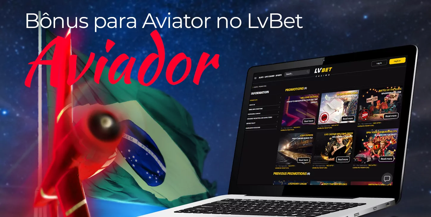 Quais bônus estão disponíveis para os jogadores do cassino LVBet quando eles jogam Aviator
