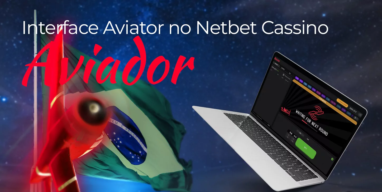 Aparência do jogo Aviator no cassino Netbet
