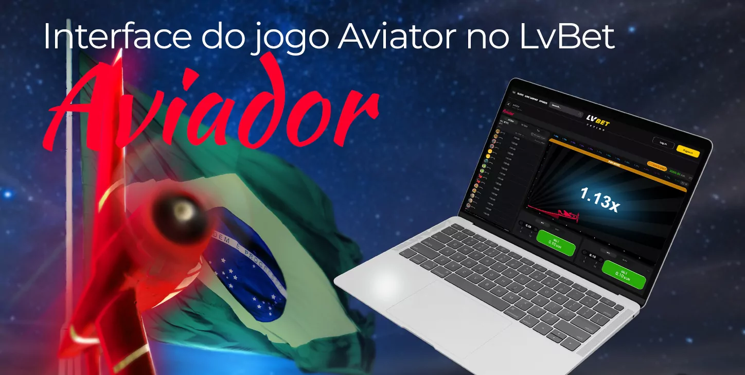 Recursos da interface do jogo Aviator no cassino on-line LVBet