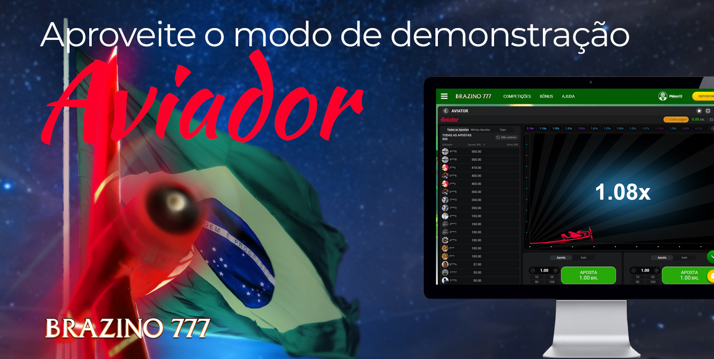 Recursos da versão demo do jogo Aviator para usuários do Brazino777 Brasil