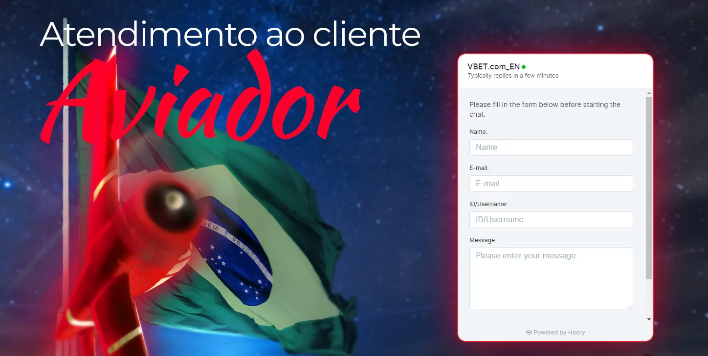 Características do serviço de suporte da VBet Brasil