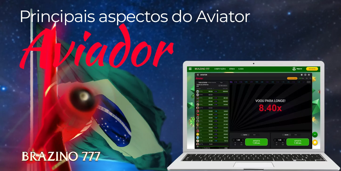 Os princípios básicos do jogo Aviator no site Brazino777