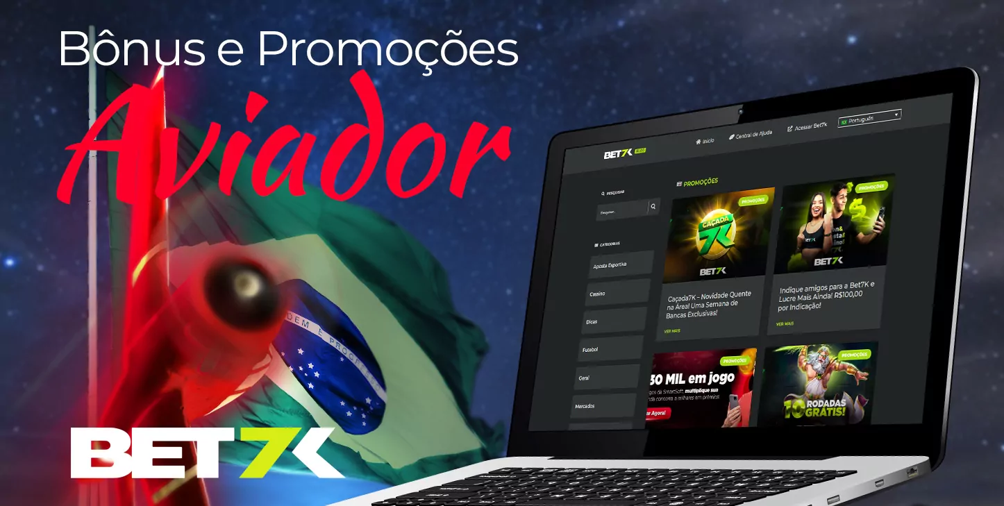 Bet7k 25 Lista de promoções e bônus disponíveis no Bet7k para os fãs do Aviator