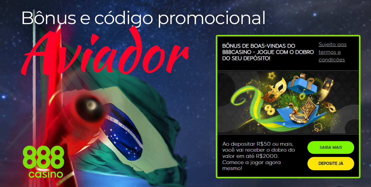 Códigos promocionais e bônus disponíveis no cassino 888 para jogadores brasileiros