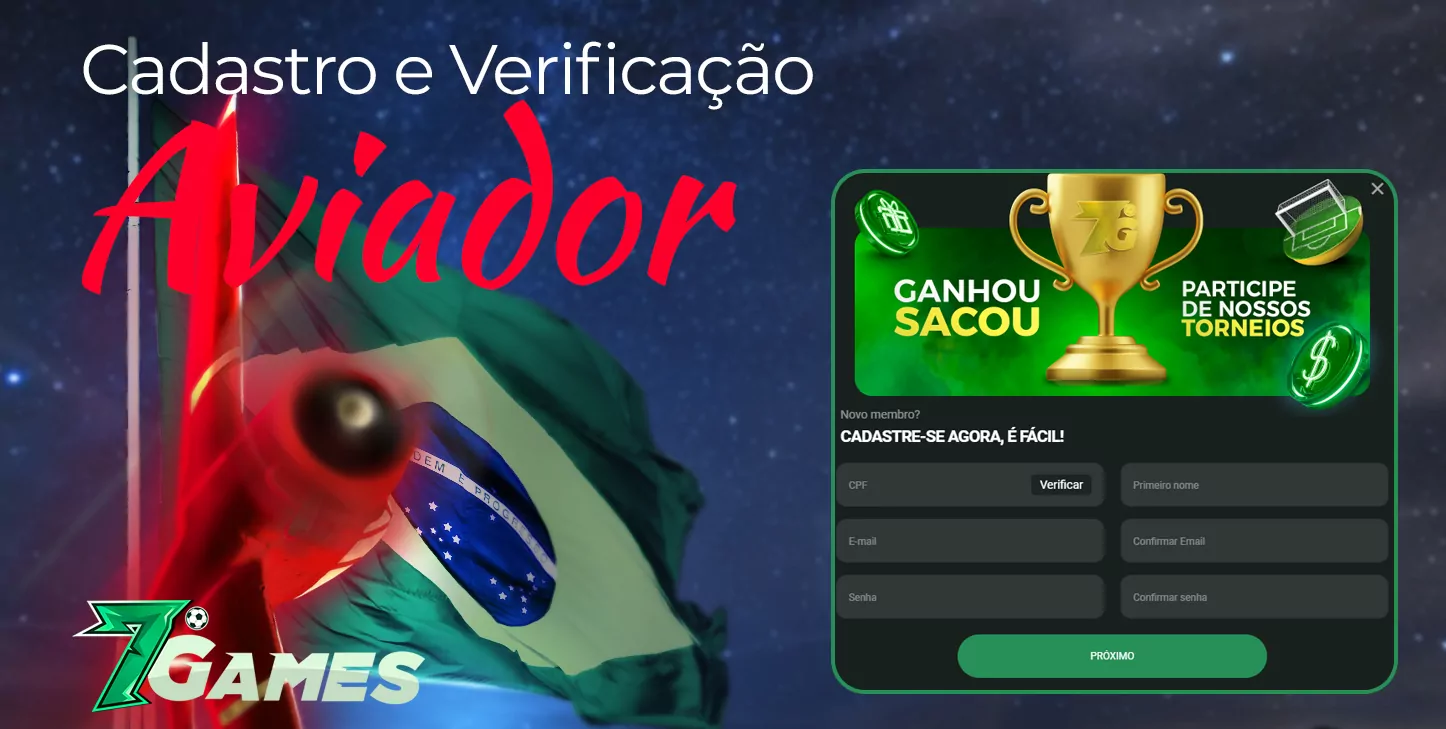 Como se registrar no site da 7 Games e passar na verificação de identidade