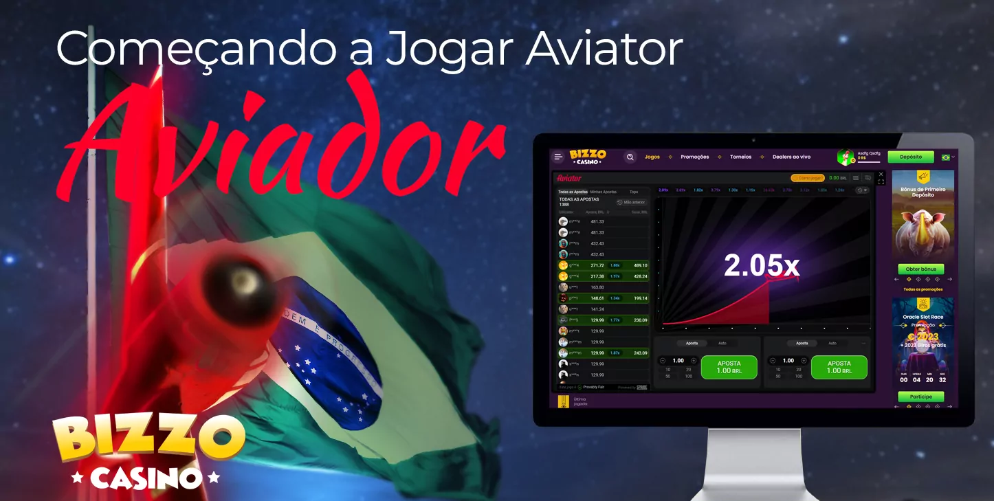 Bizzo 17 Instruções sobre como começar a jogar Avitaor no site do Bizzo