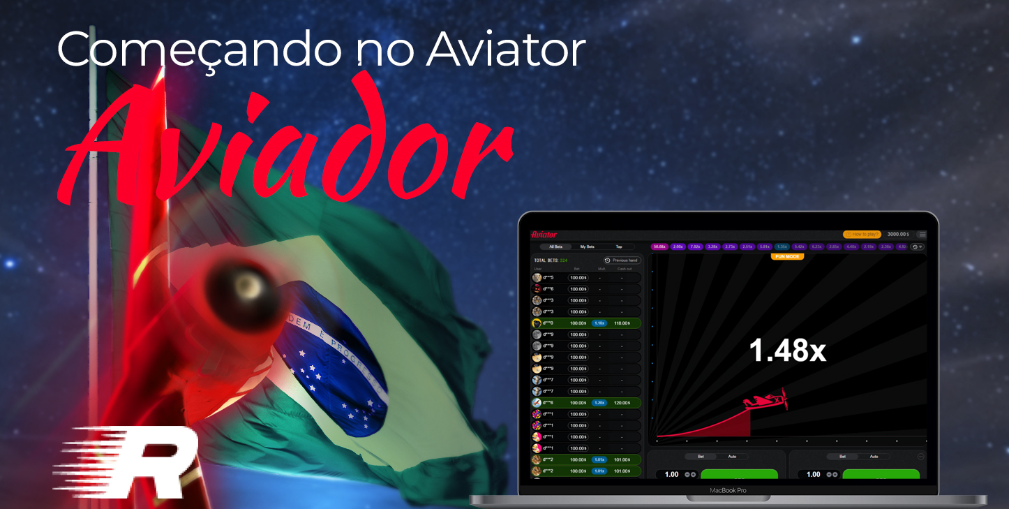 Instruções passo a passo sobre como os usuários brasileiros podem começar a jogar Aviator no Rushbet