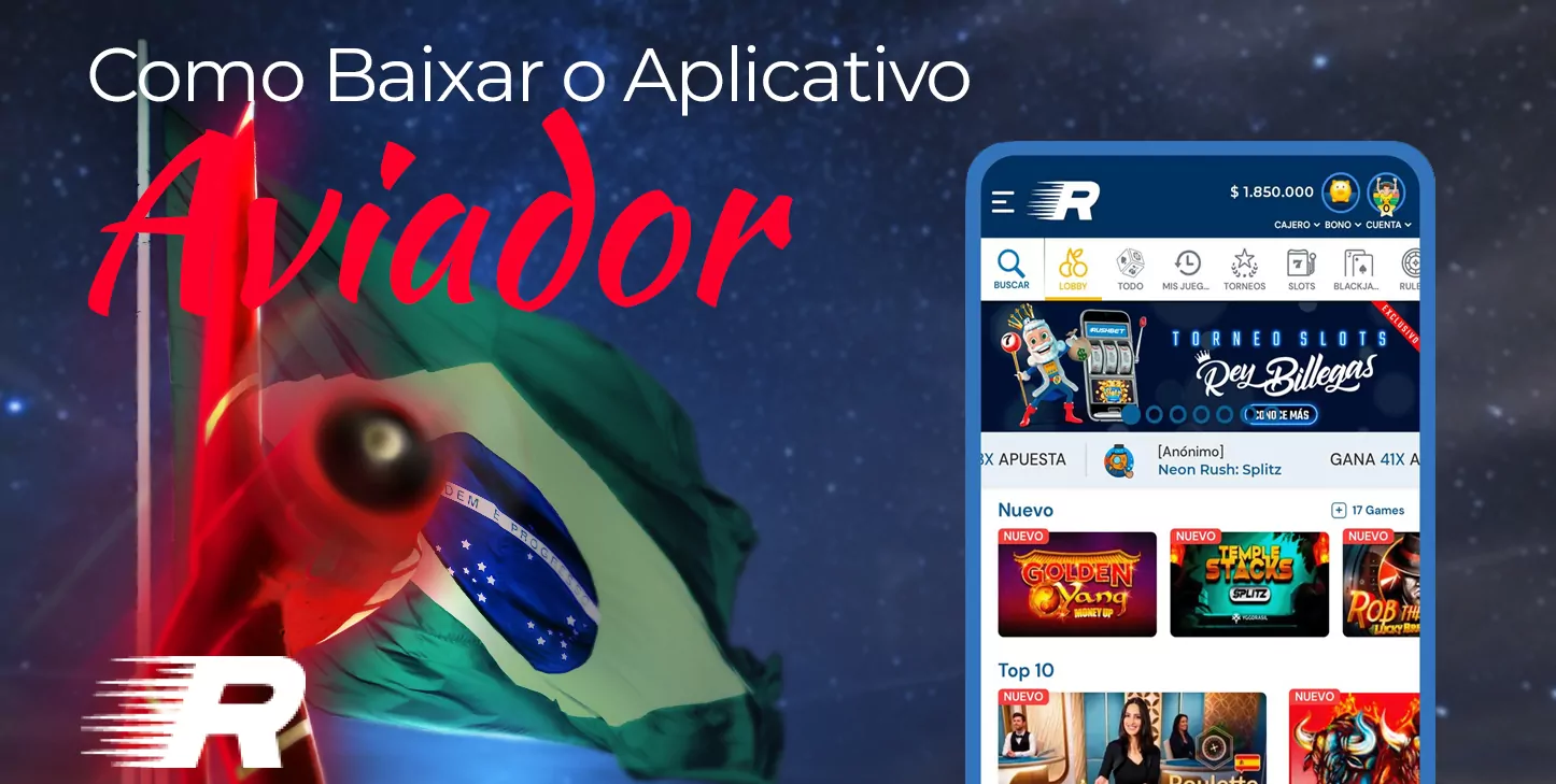 Rushbet 19 Aplicativo móvel do Rushbet para jogar Aviator no Android e iOS