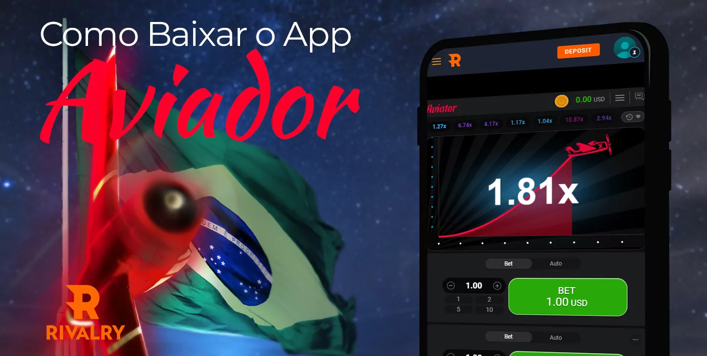 Como baixar e instalar o aplicativo móvel do Rivalry em dispositivos Android e iOS