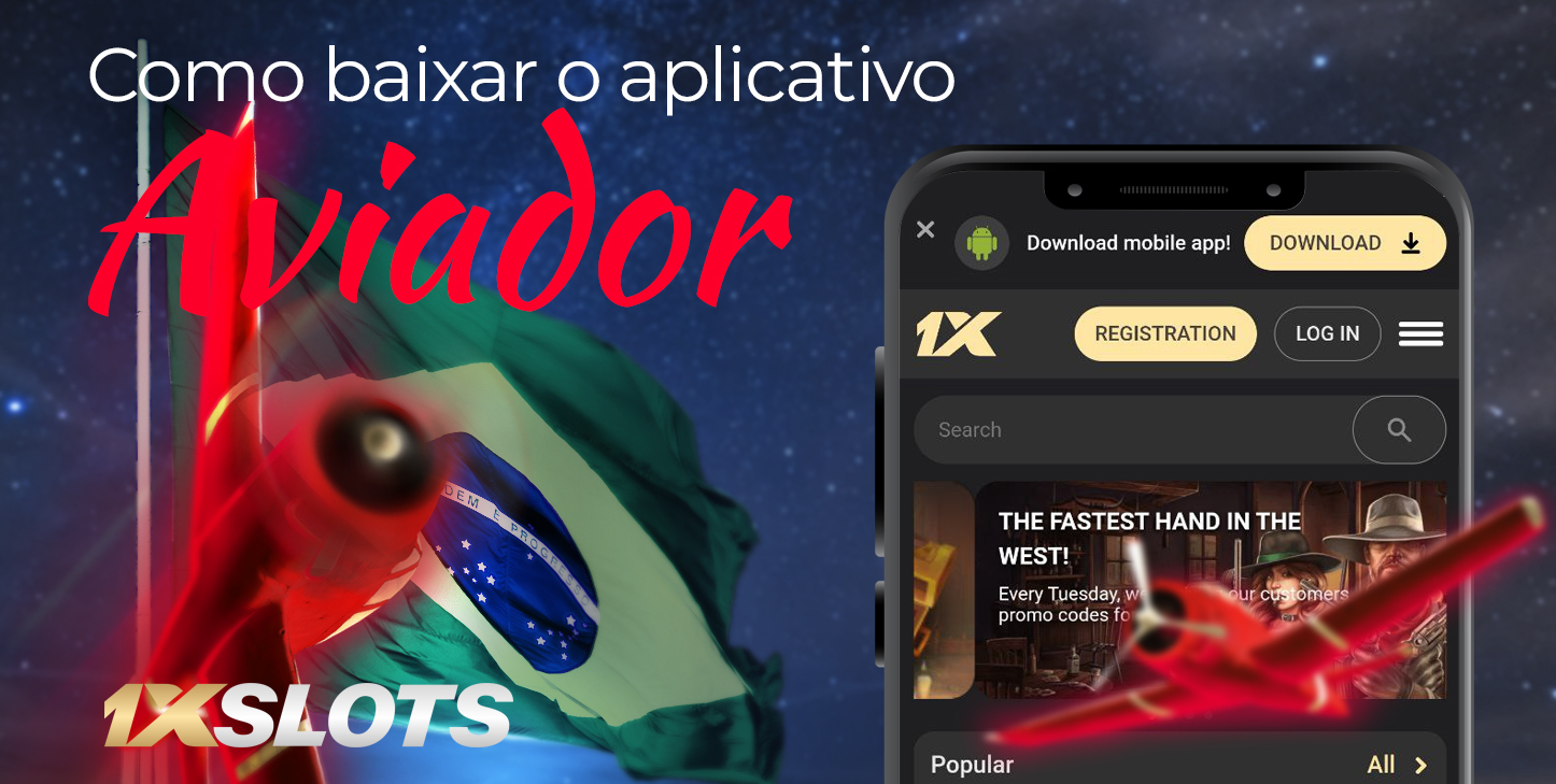 Como os usuários brasileiros podem baixar o aplicativo móvel 1xSlots