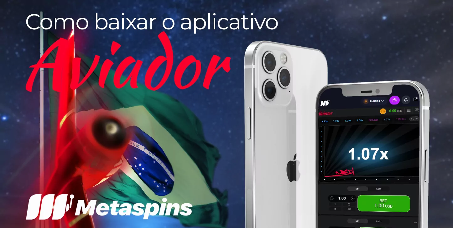 Como fazer o download do aplicativo móvel da Metaspins para Android e iOS