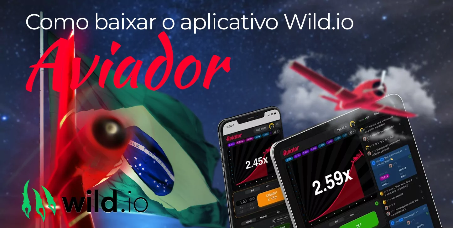 Instruções passo a passo sobre como baixar e instalar o aplicativo Wild.io em seu dispositivo
