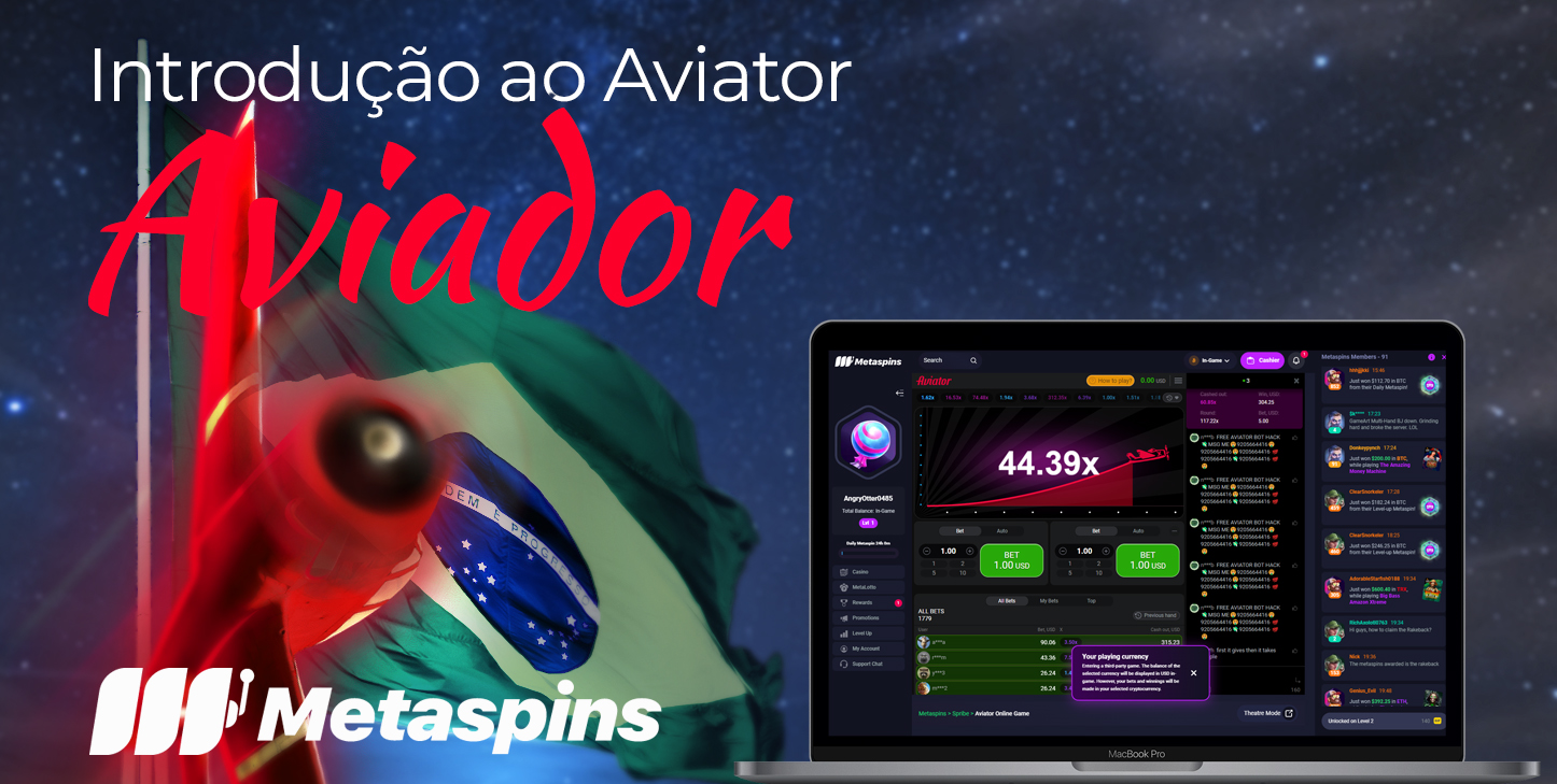 Como os usuários do Metaspins do Brasil podem começar a jogar Aviator