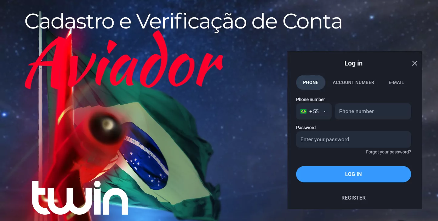 Instruções sobre como fazer login na sua conta pessoal no site do Twin Casino