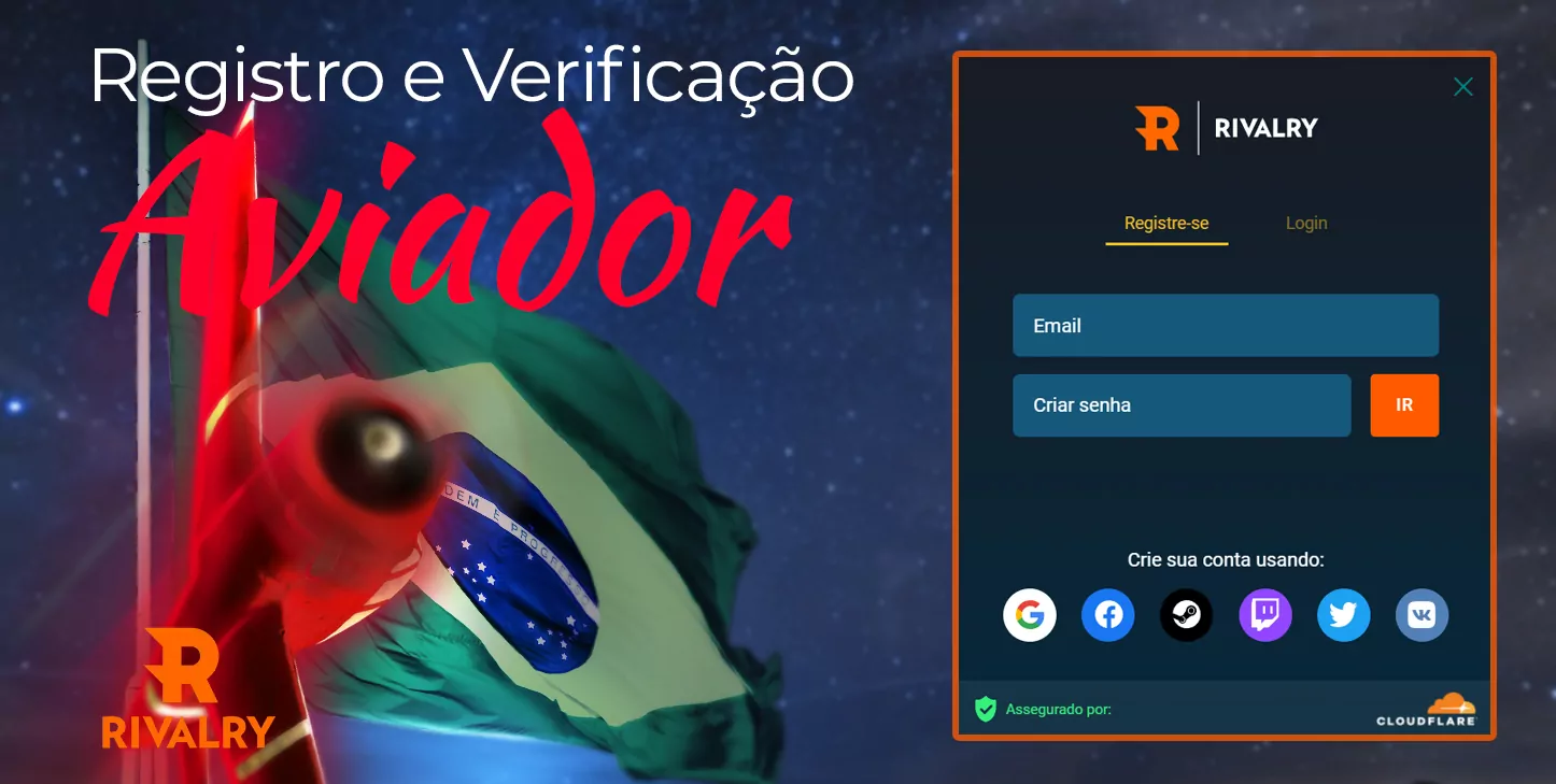 Como se registrar e verificar a sua identidade no site do cassino online Rivalry