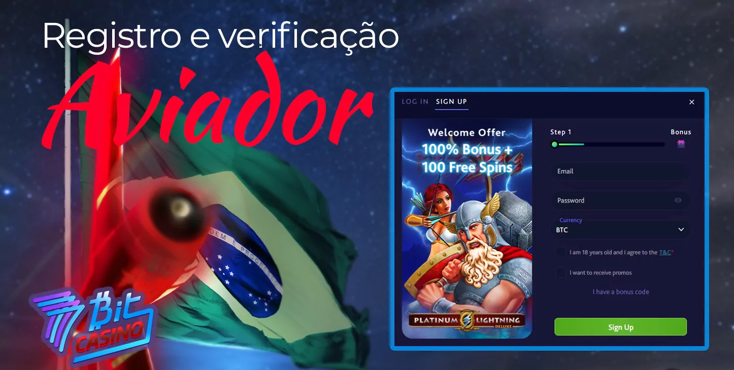 7Bit 19 O processo de registro de uma nova conta e verificação da sua identidade no 7Bit Casino