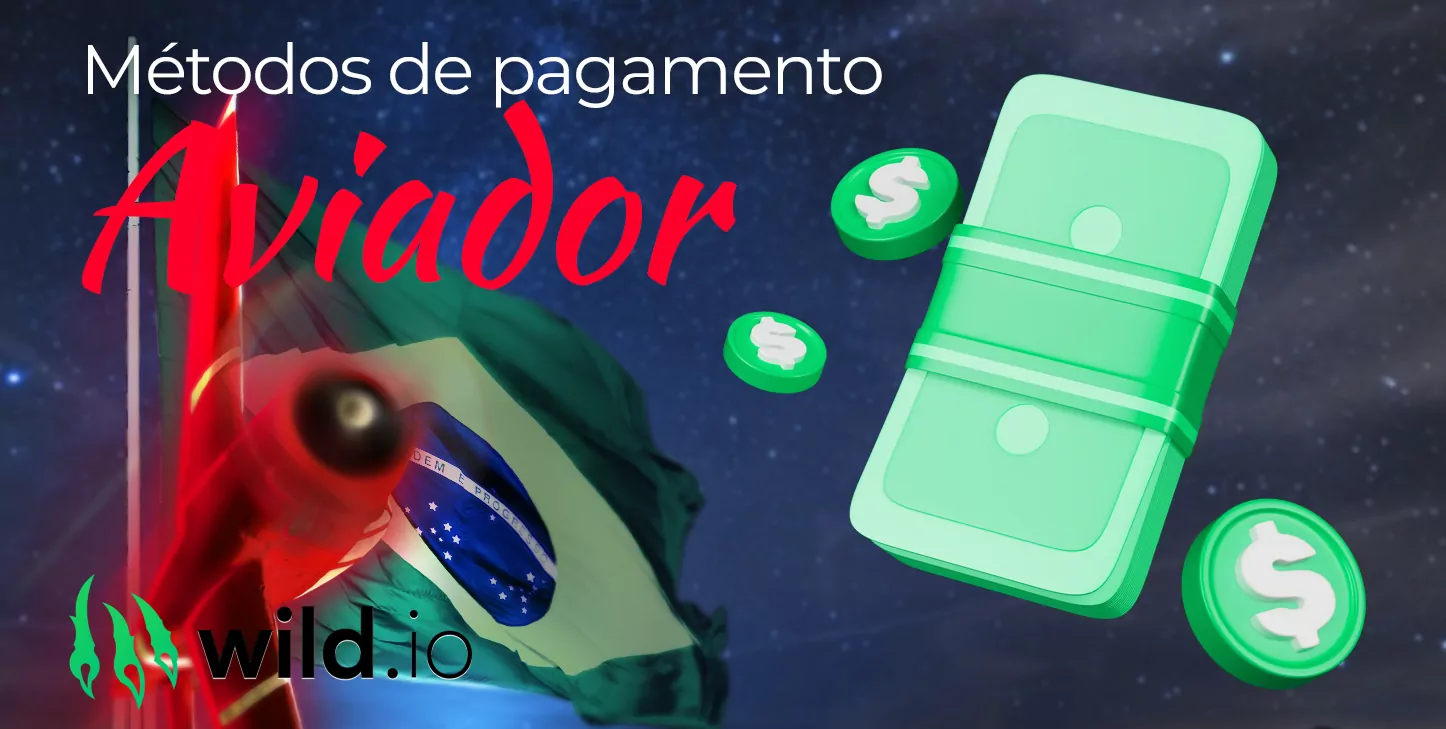 Características de depósito e saque no site do cassino Wild.io
