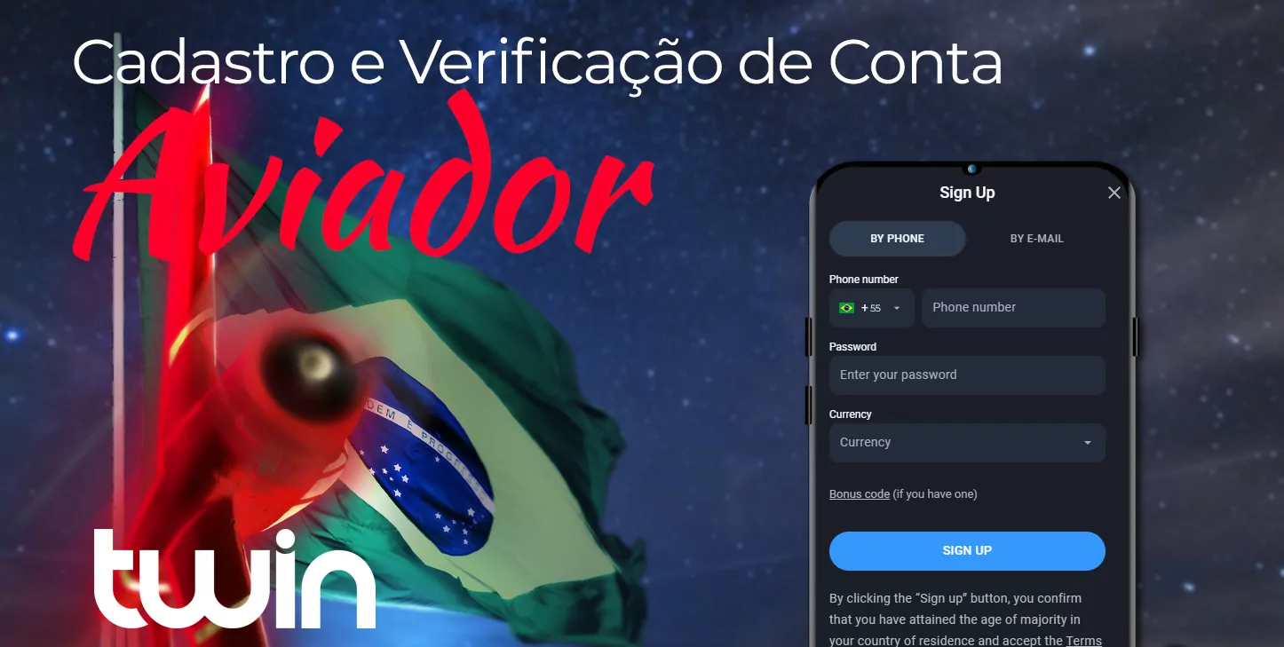 Processo de registro e verificação no Twin Casino