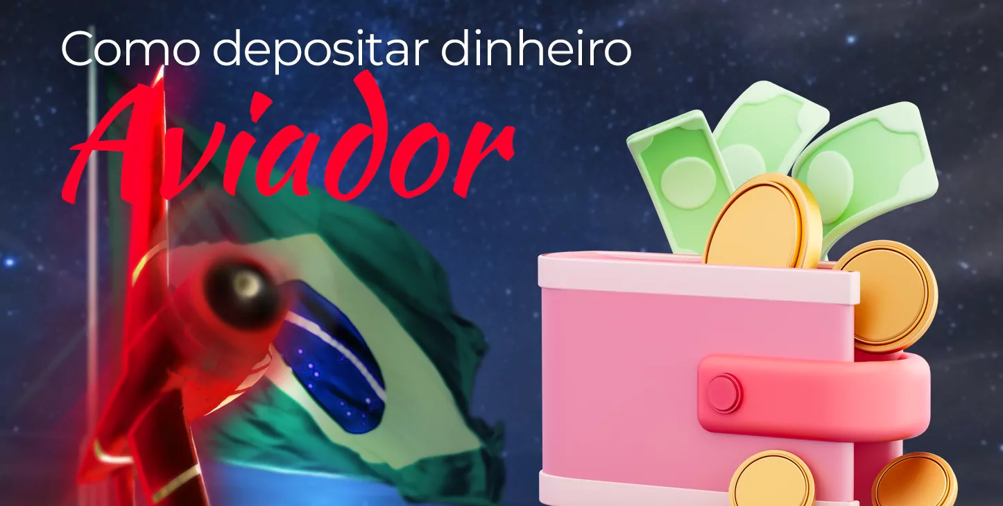 Sacar dinheiro 4 Instruções passo a passo sobre como fazer um depósito para o jogo Aviator